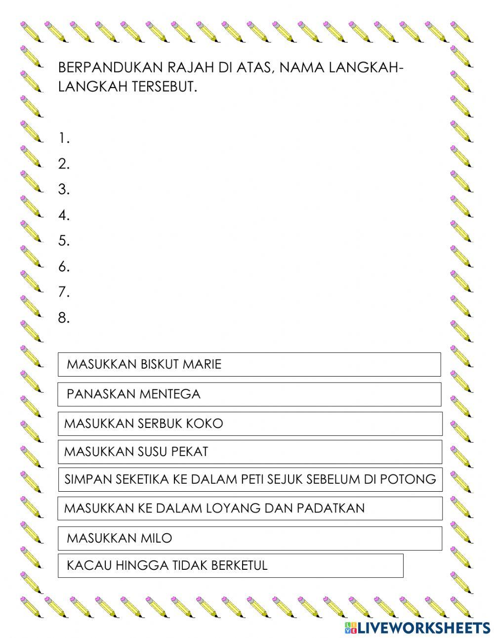 Penghasilan kek batik