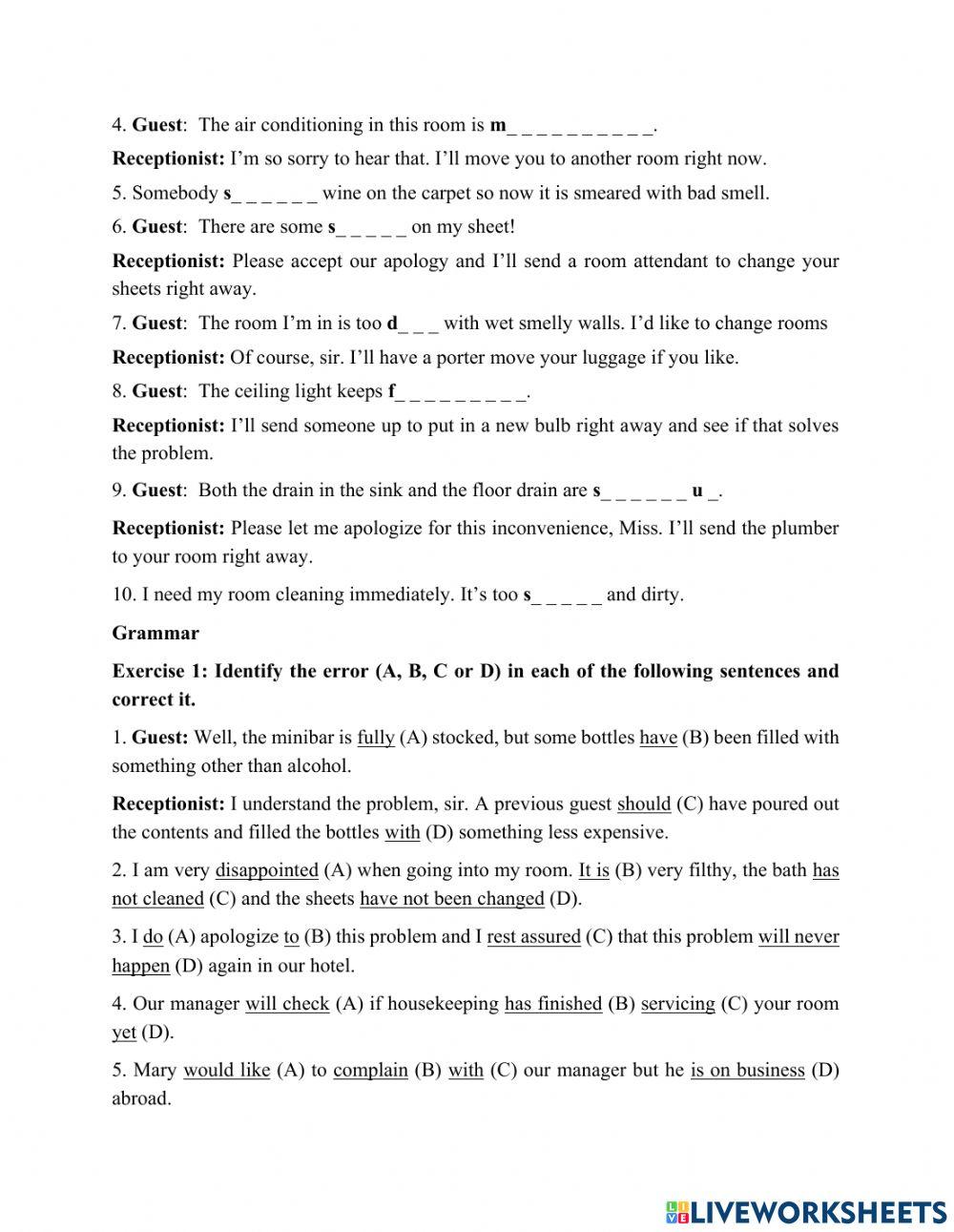 Revision Unit 2 (vocab & gram) DLKSCB5