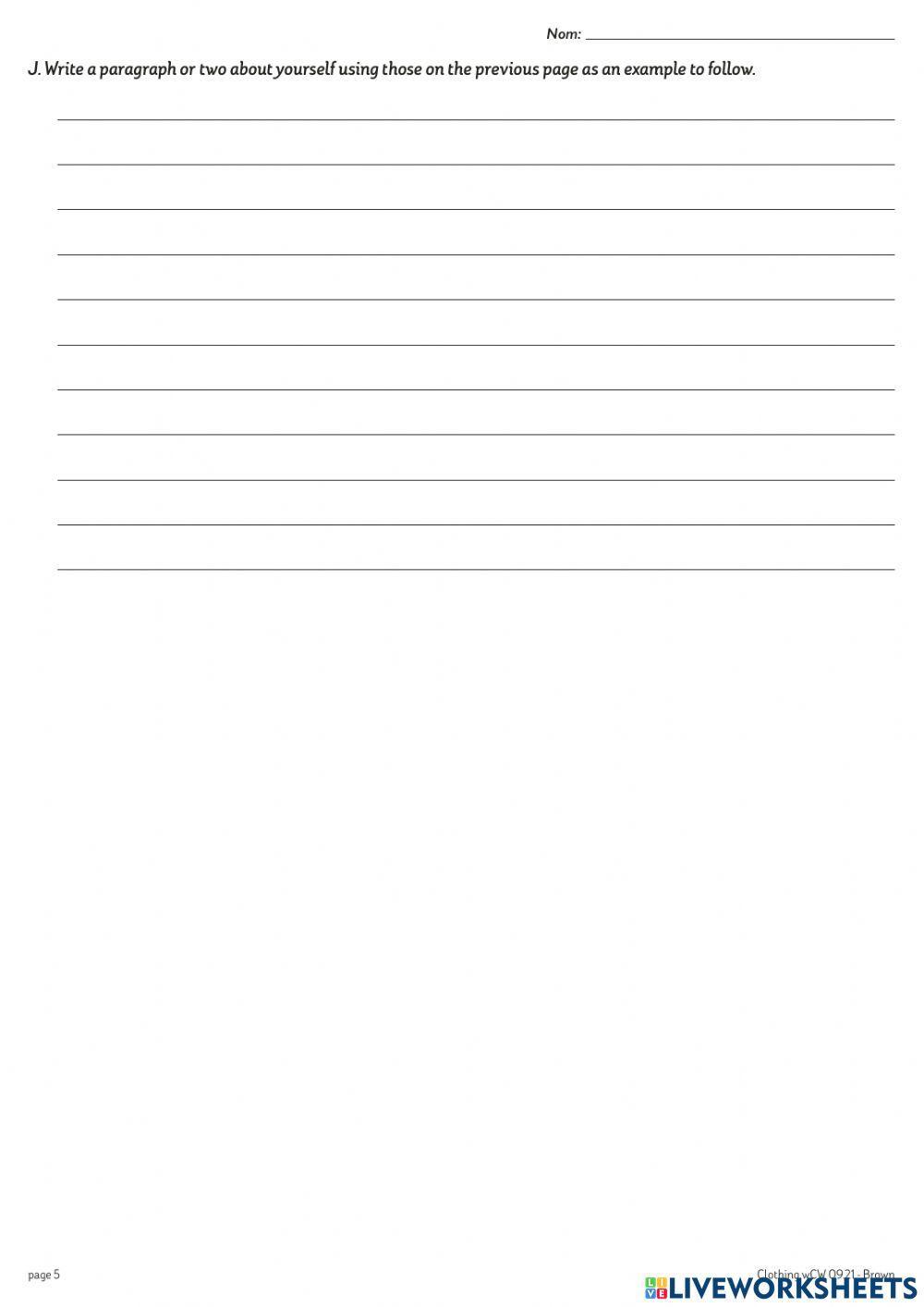 Clothing and Adjectives pp3-5