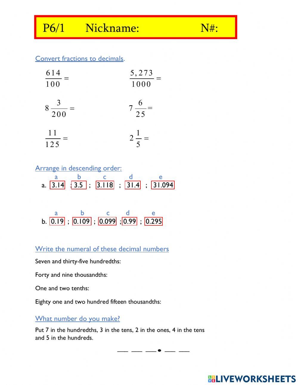 P6 test 2 Sem1 05-10 P6 test 2 Sem1 05-10