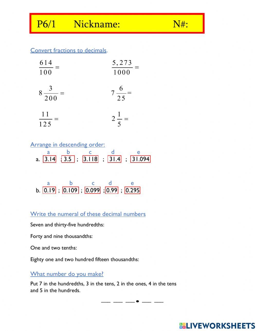 P6 test 2 Sem1 05-10