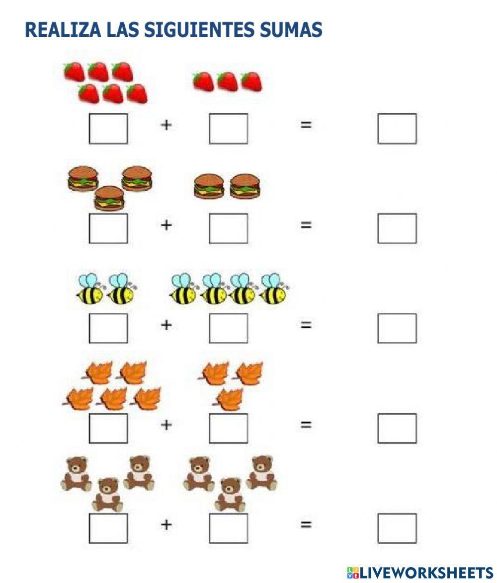 Evaluación Mate 4 años