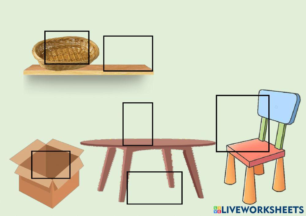 Prepositions of place