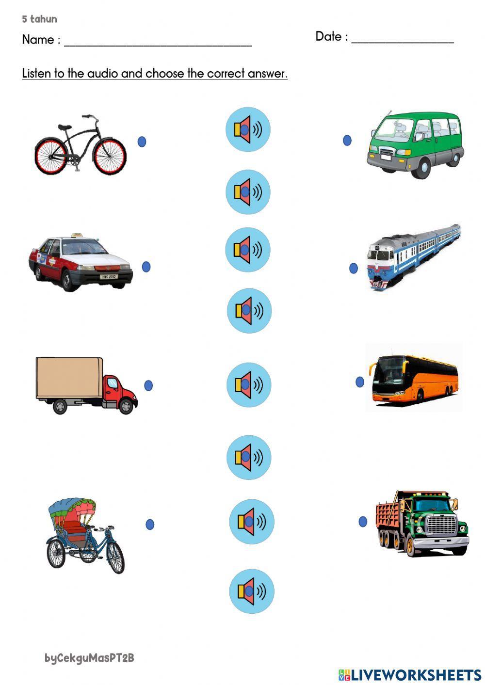 Listen to and choose the correct answer