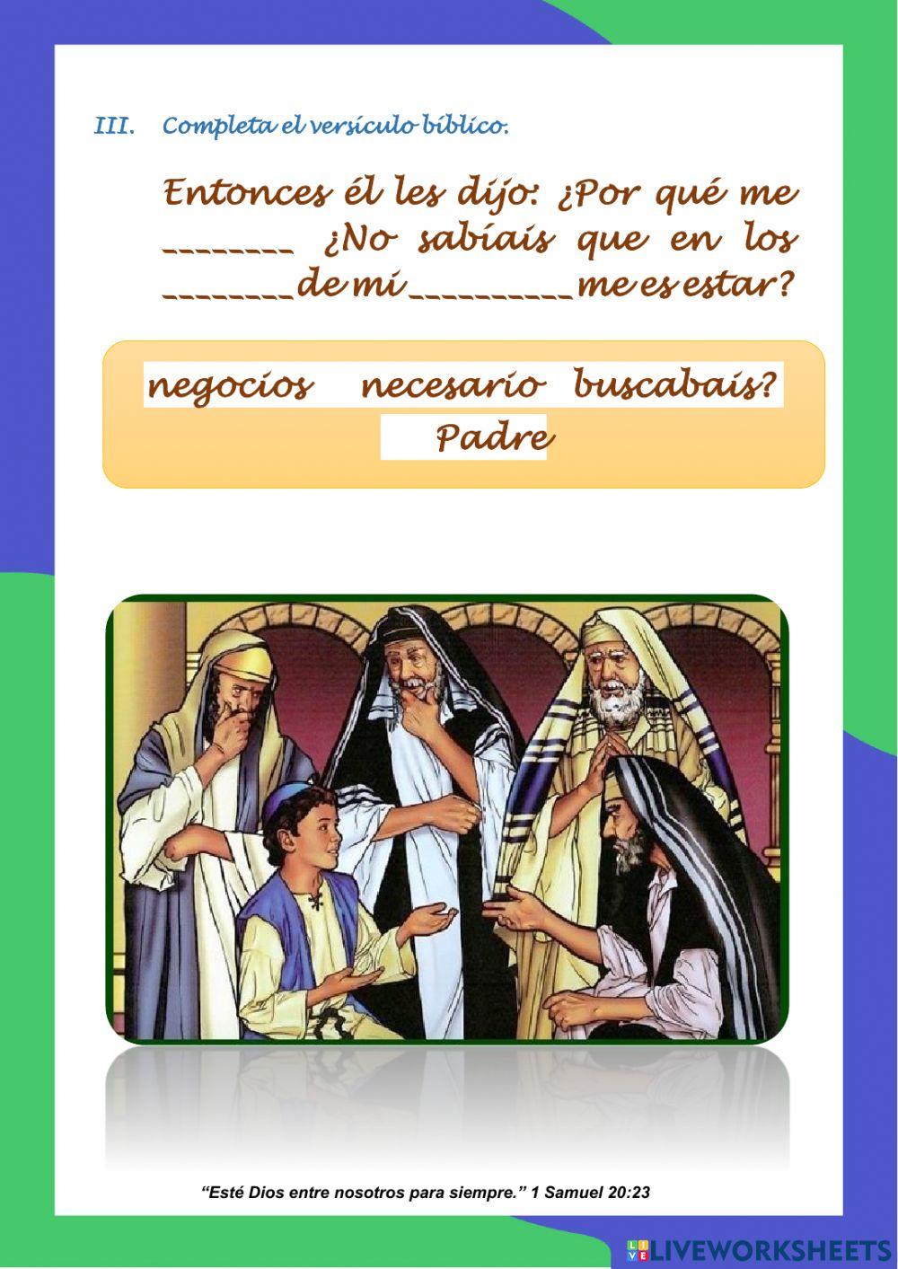 La vida de jesús