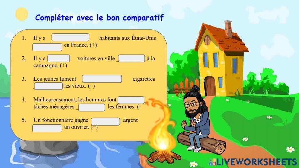 La comparaison de noms