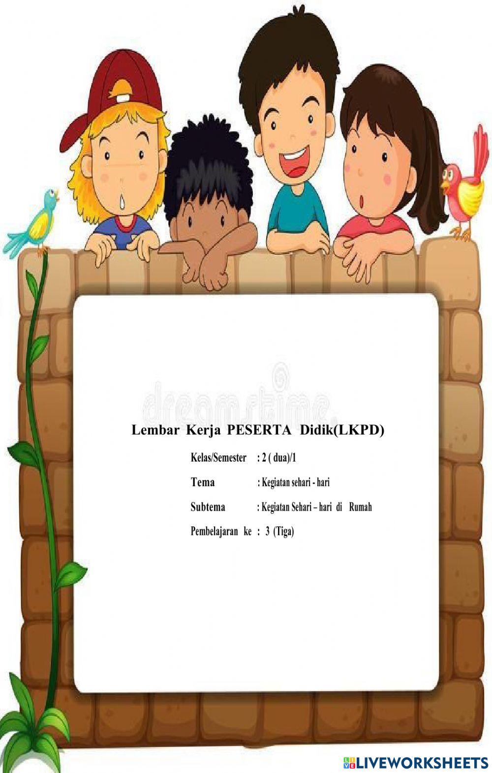 Kegiatan sehari - hari