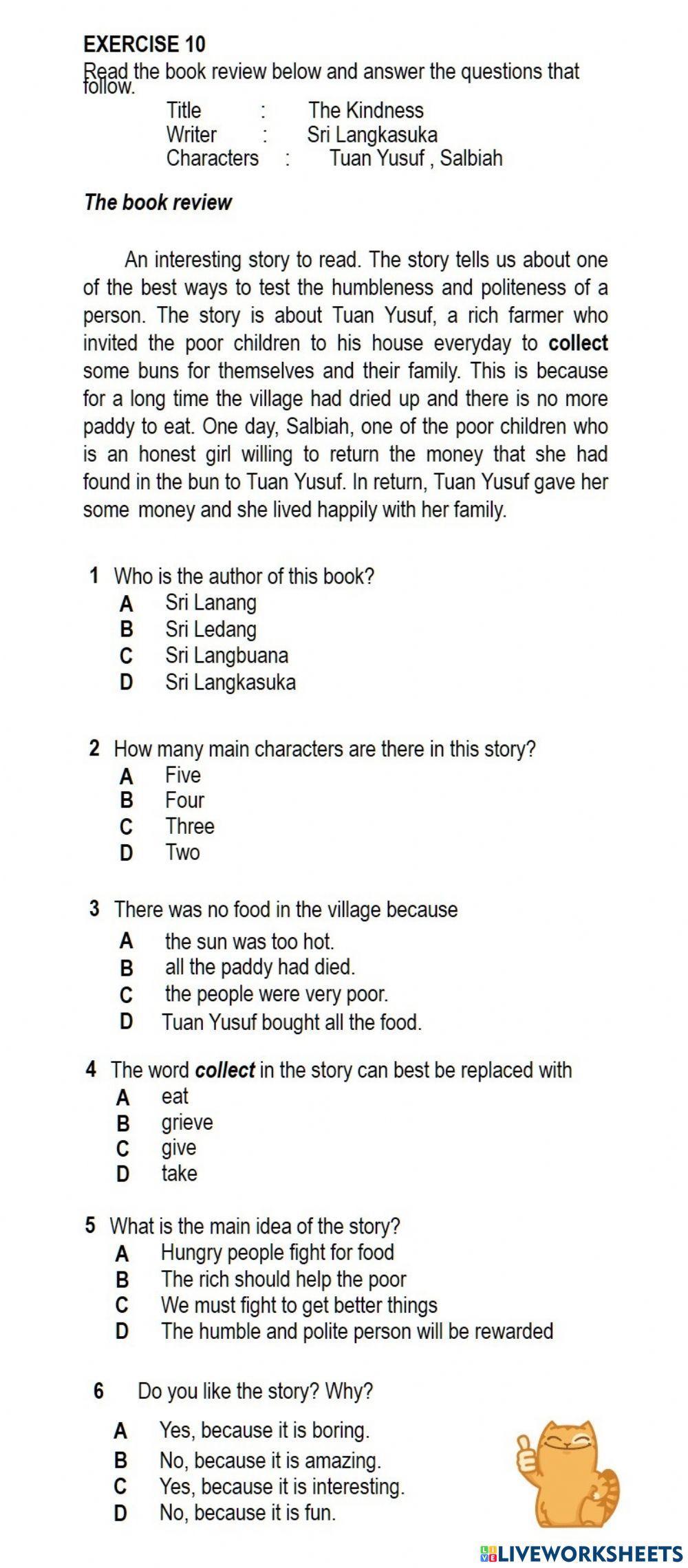 A Book Review : The Kindness