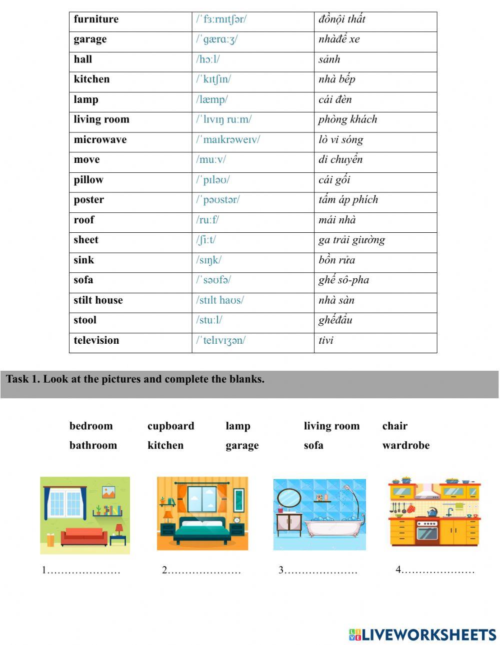 G6 Global Success - U2 - Pronunciation and Vocabulary