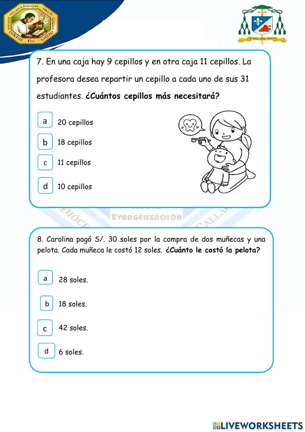 Evaluación bimestral