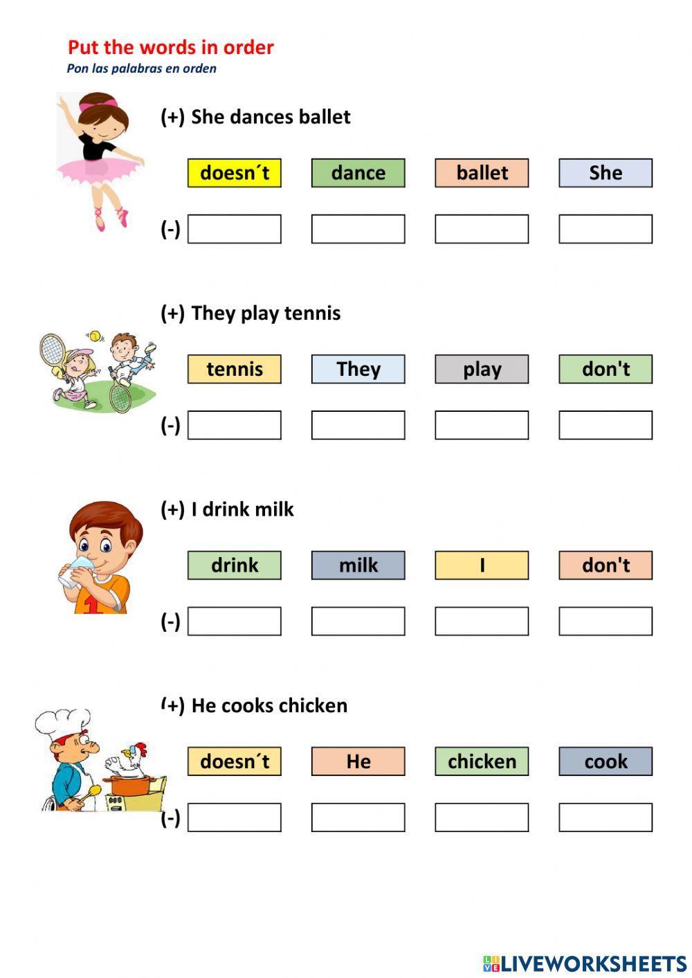 Don't - Doesn't (Version 2)