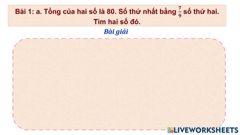 Ôn tập về giải toán