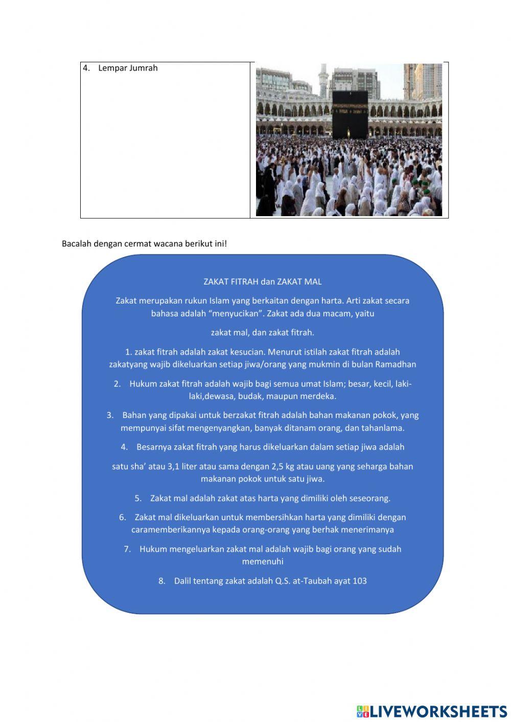 LKPD Hikmah Haji,zakat dan wakaf
