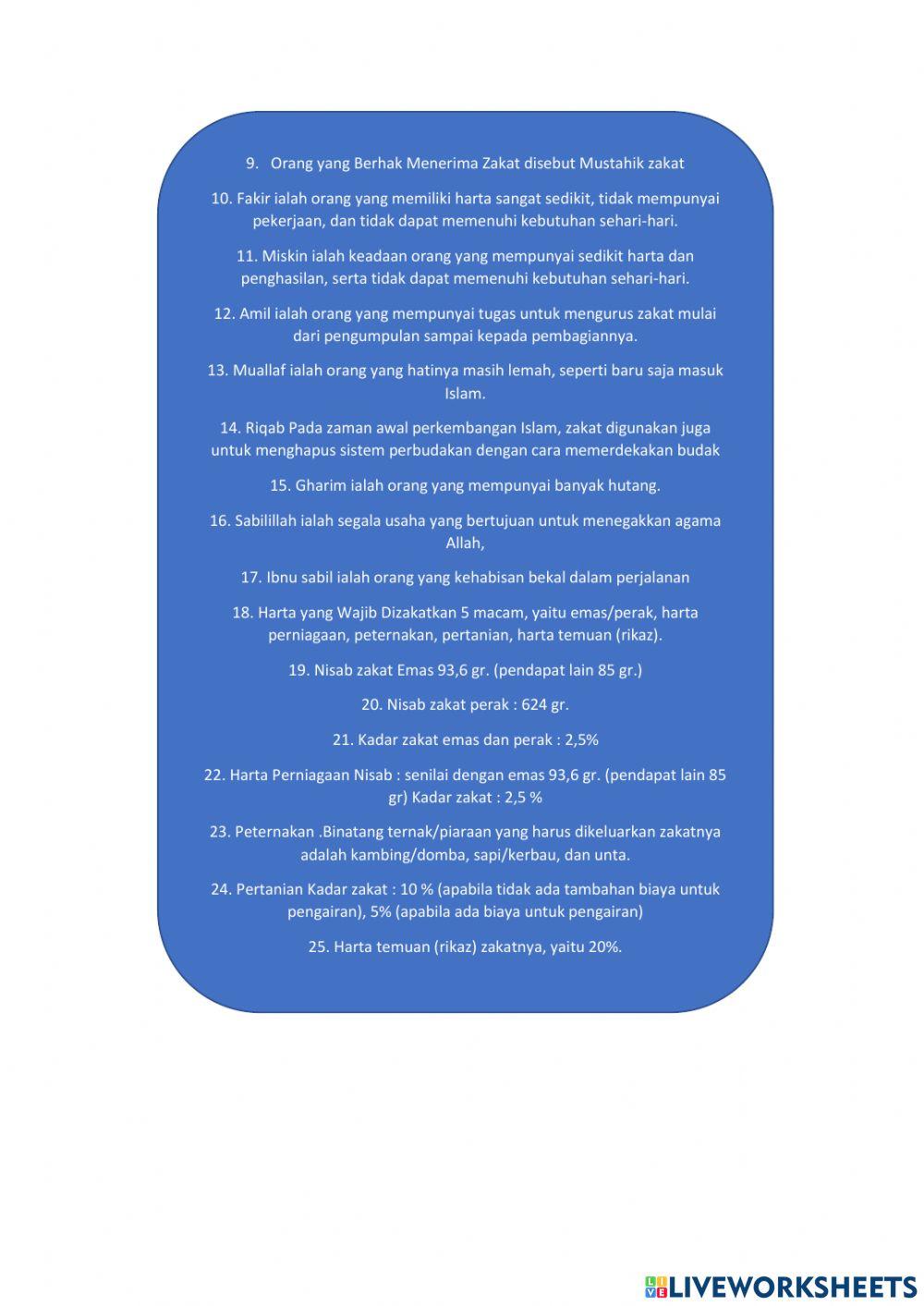 LKPD Hikmah Haji,zakat dan wakaf