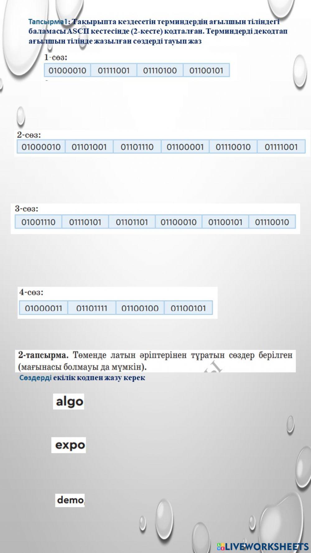 Информатика