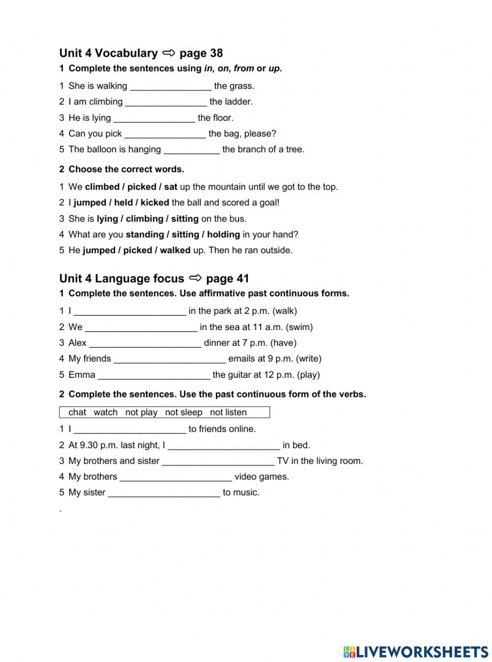 5 minute test english plus 2 worksheet live worksheets