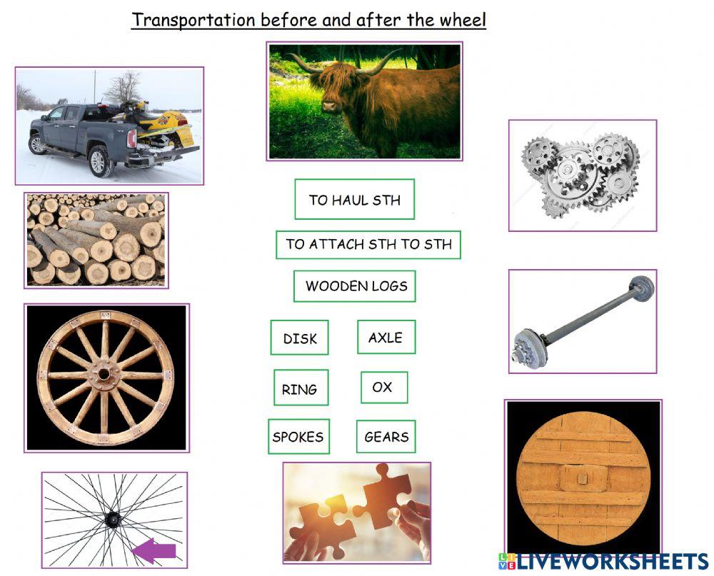 The invention of the wheel