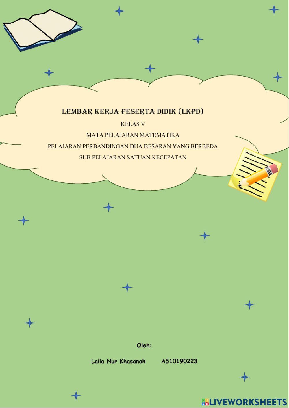 LKPD Kelas V