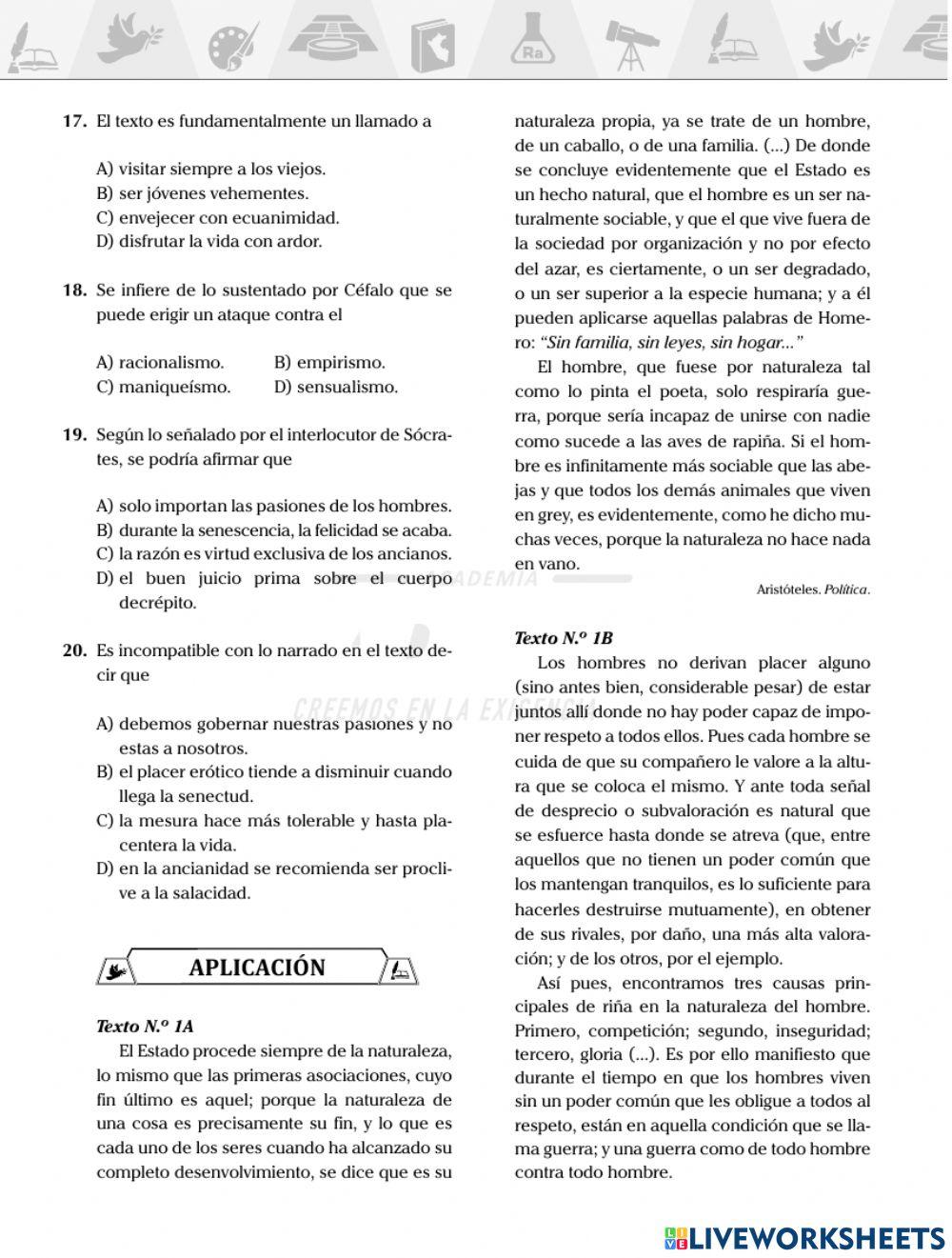 Tema e idea principal