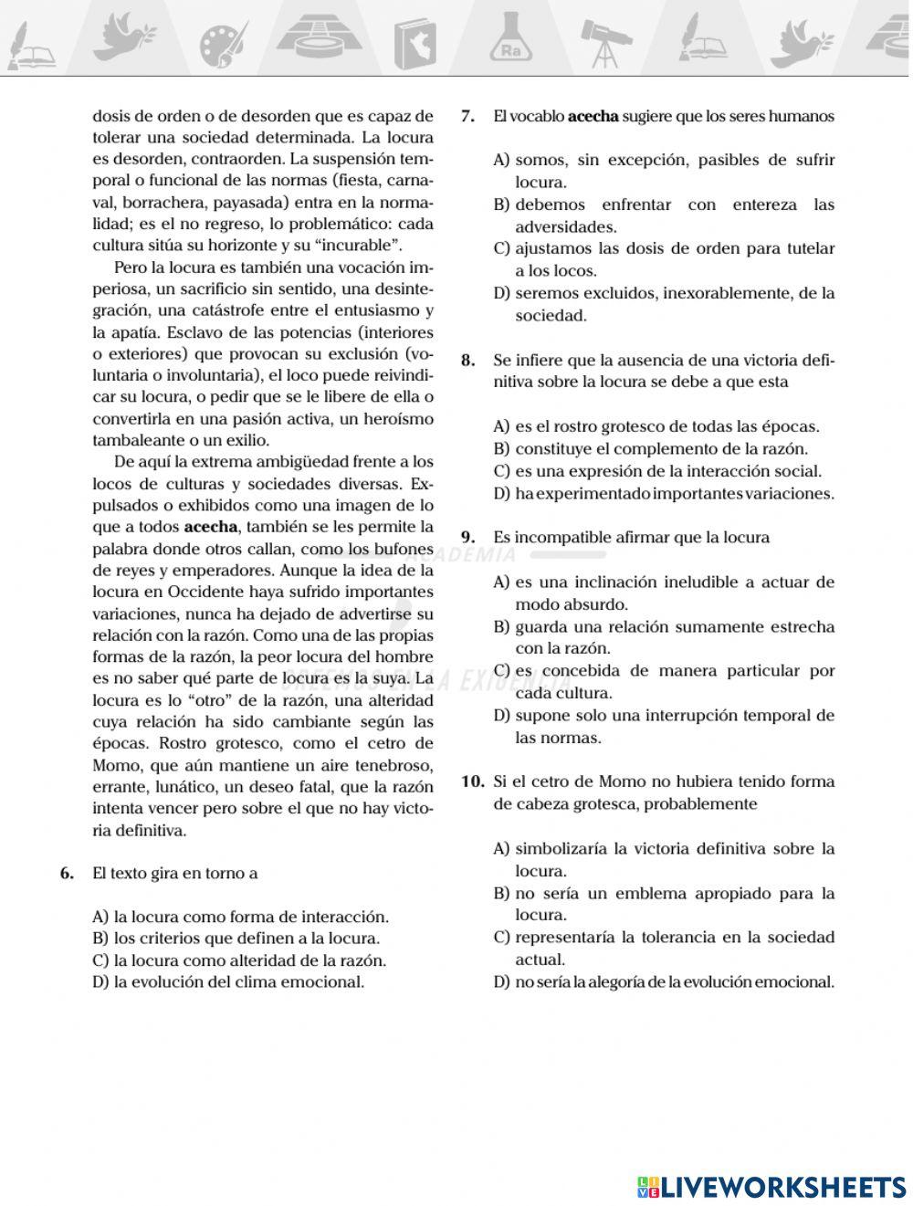 Tema e idea principal