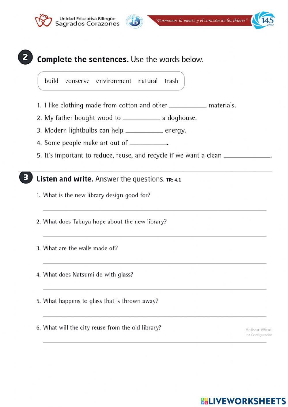 Vocabulary 5 - Introduction