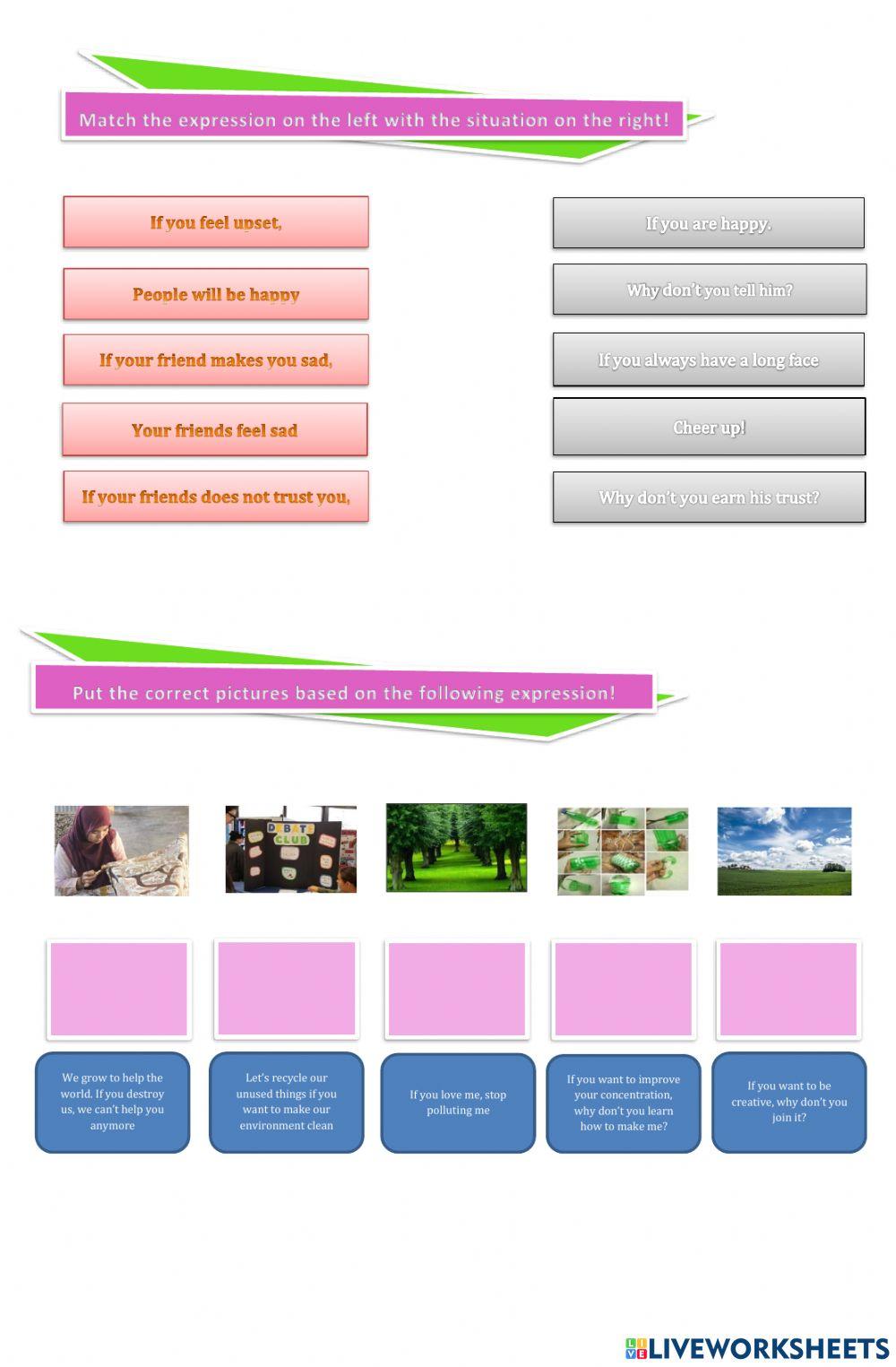 Conditional Sentences, Job Application Letters, Caption