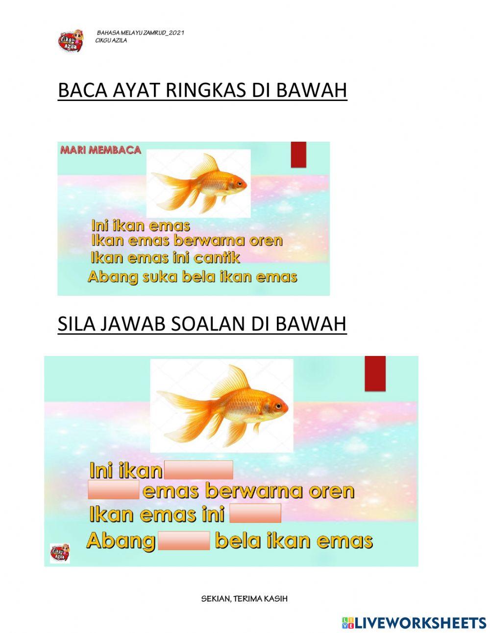 Bahasa Melayu PPKI Tahun 3