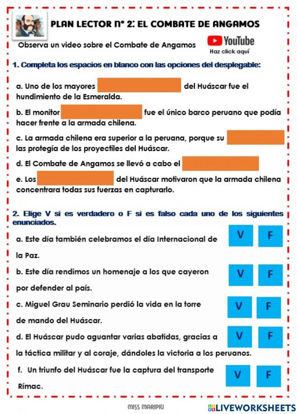 El Combate de Angamos