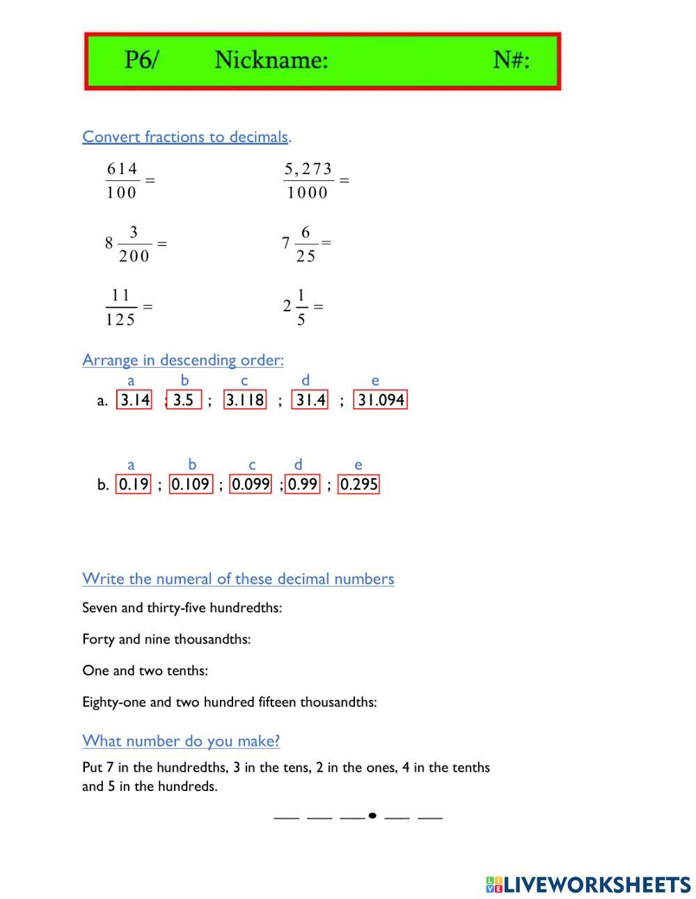 P6 reg test sem1