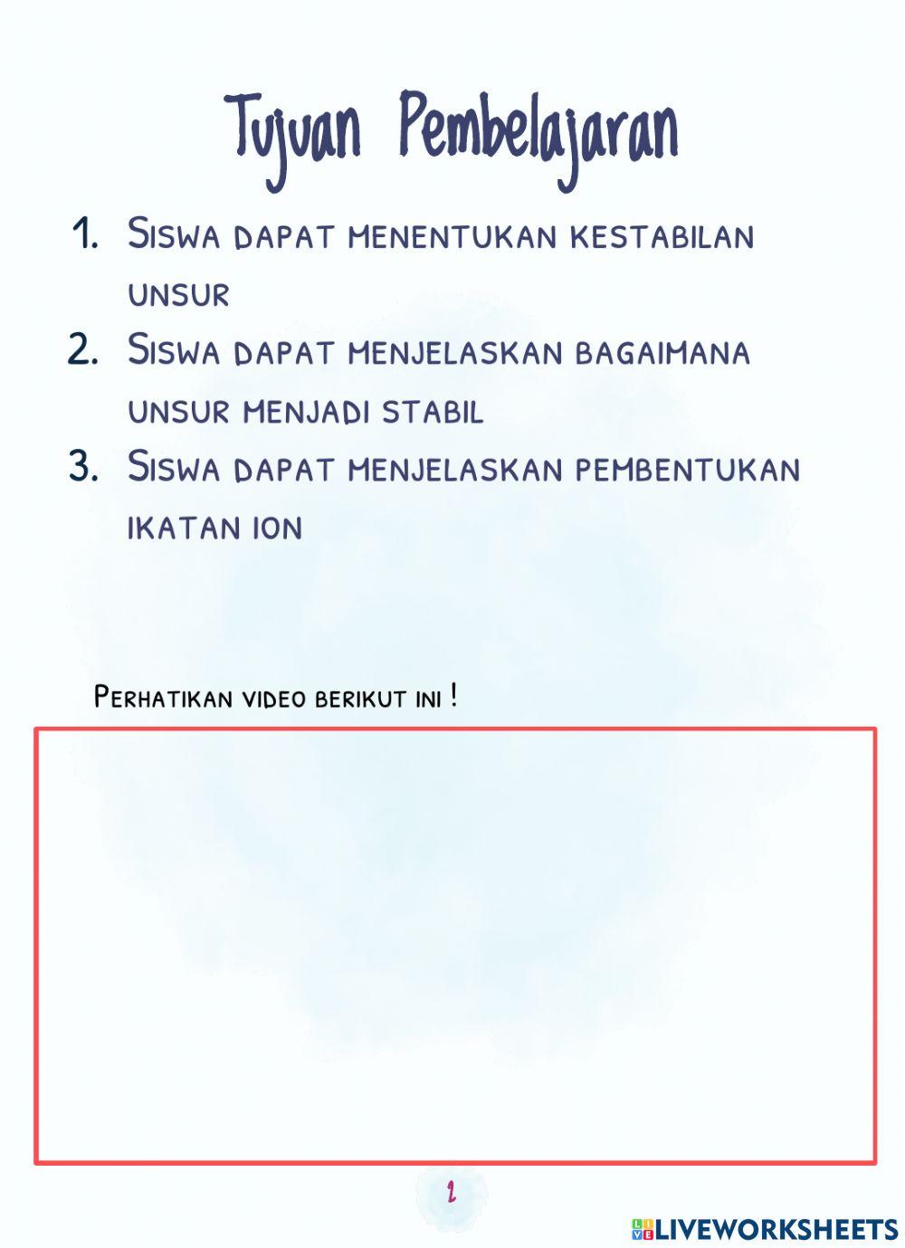 Ikatan Kimia Ikatan Ion