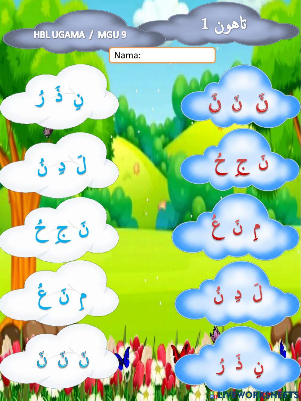 Huruf Hijaiah Bersambung