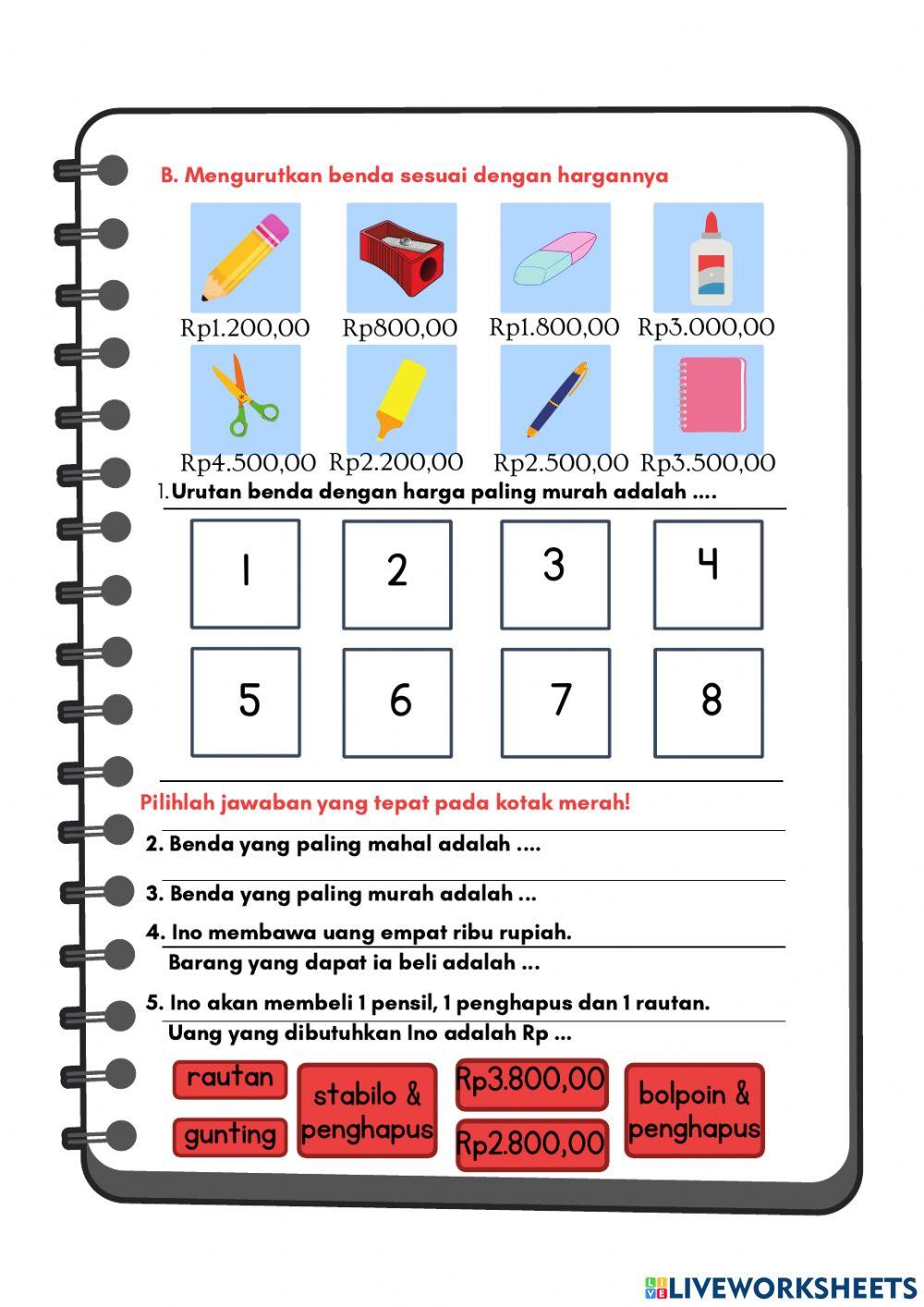 Latihan Pendalaman Matematika