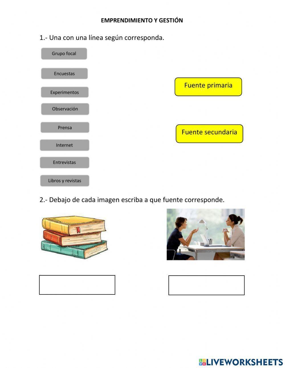 Emprendimiento y gestión.