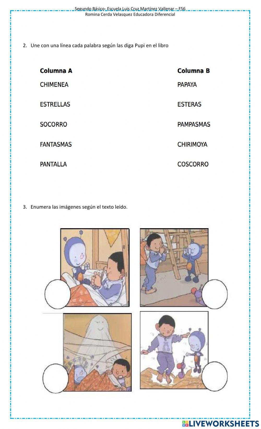 Prueba Pupi y los Fantasmas