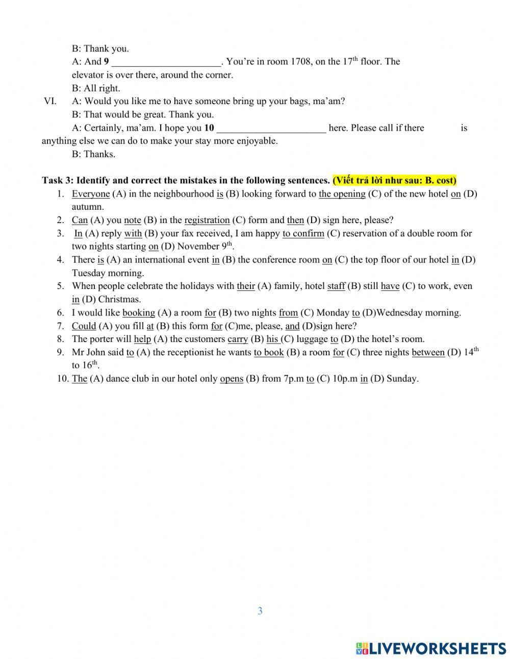 Revision 1 - Unit 3 (TADLCB3 K15)