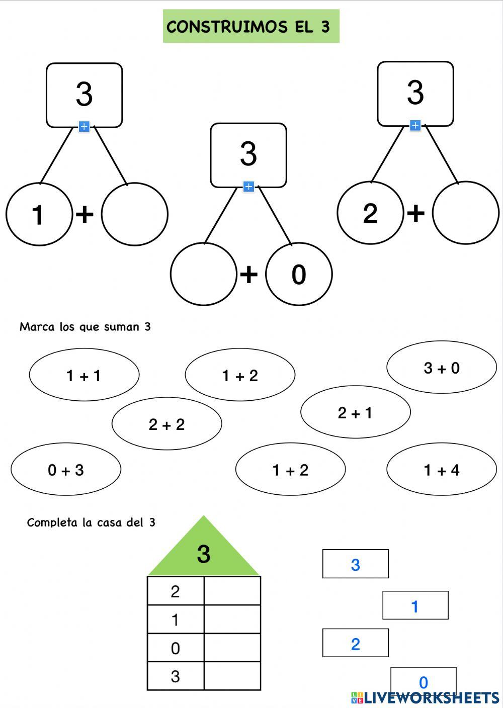 Descomposición del 3