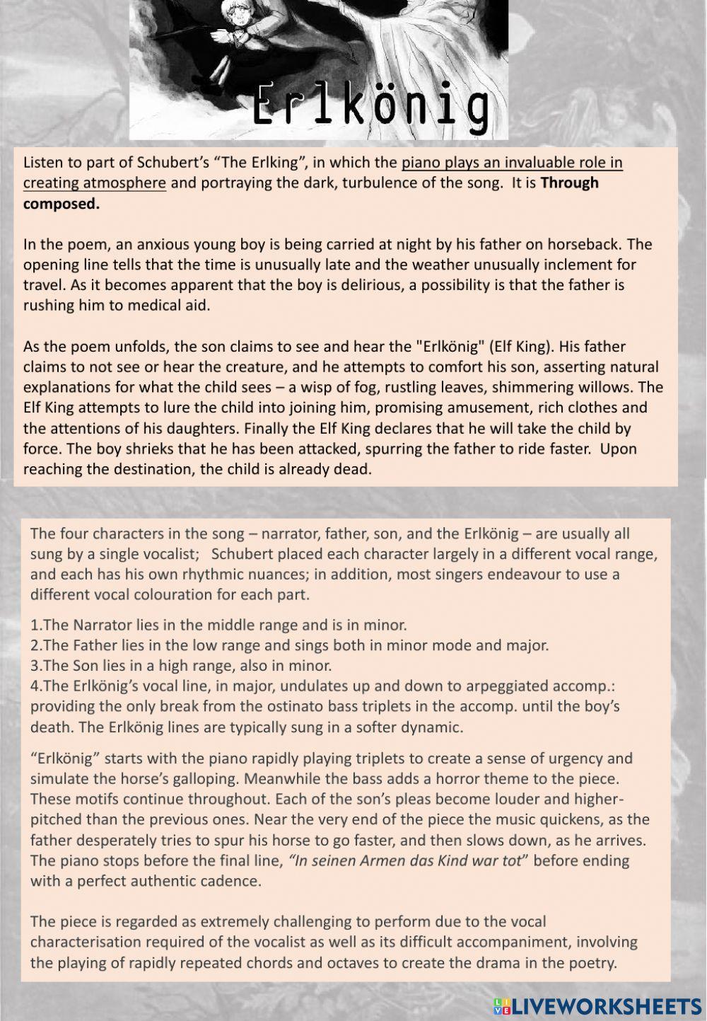 Higher Music German Lieder