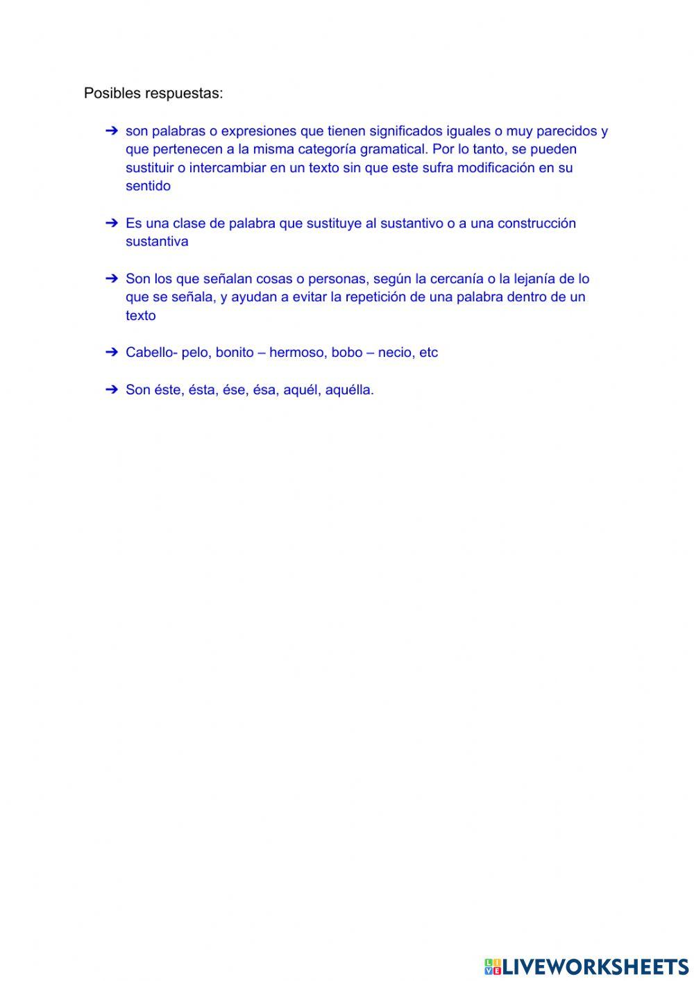 F5. Reconocer el uso de otros elementos en los textos para su mejor comprensión. pág.