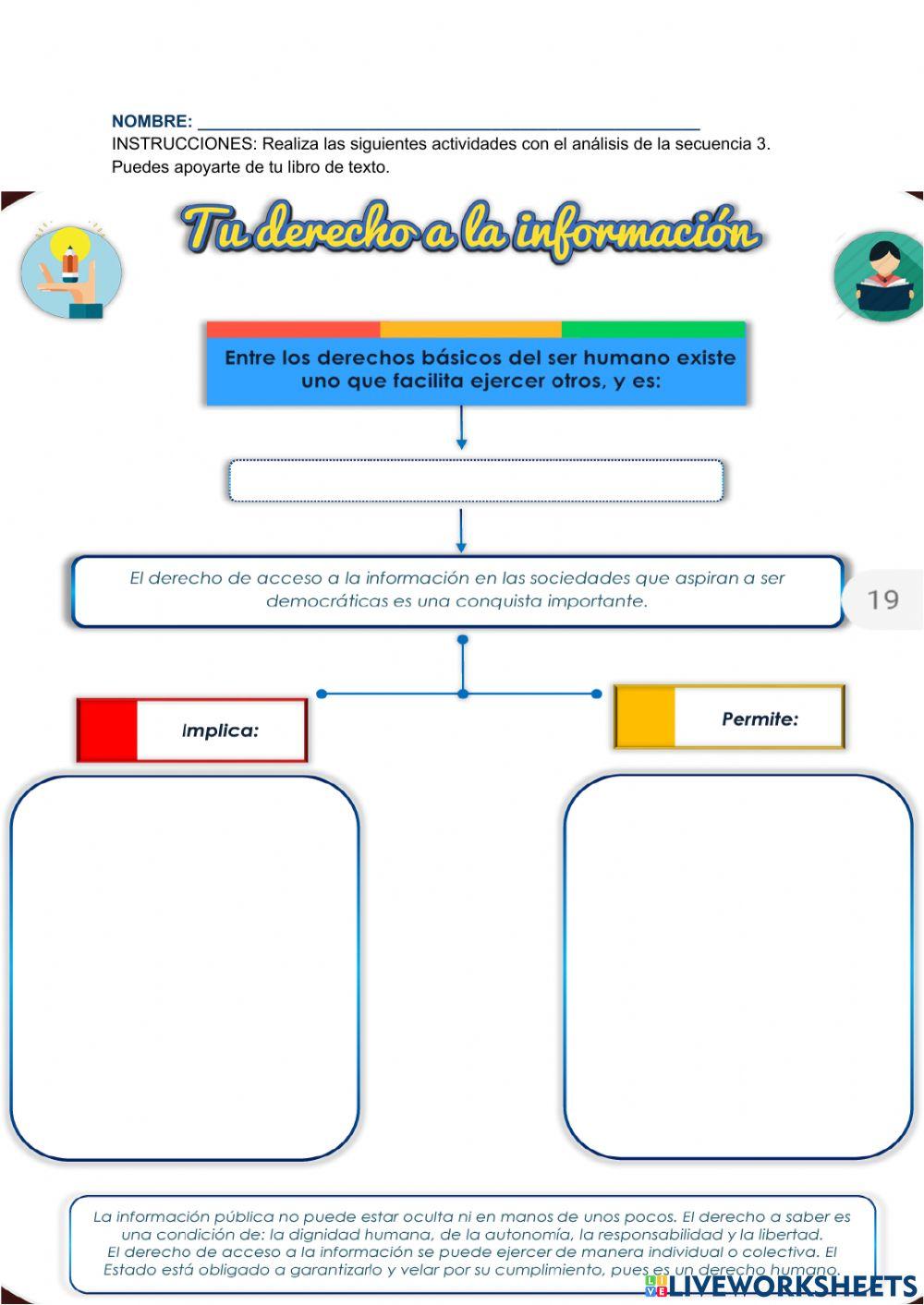 Tu derecho a la información