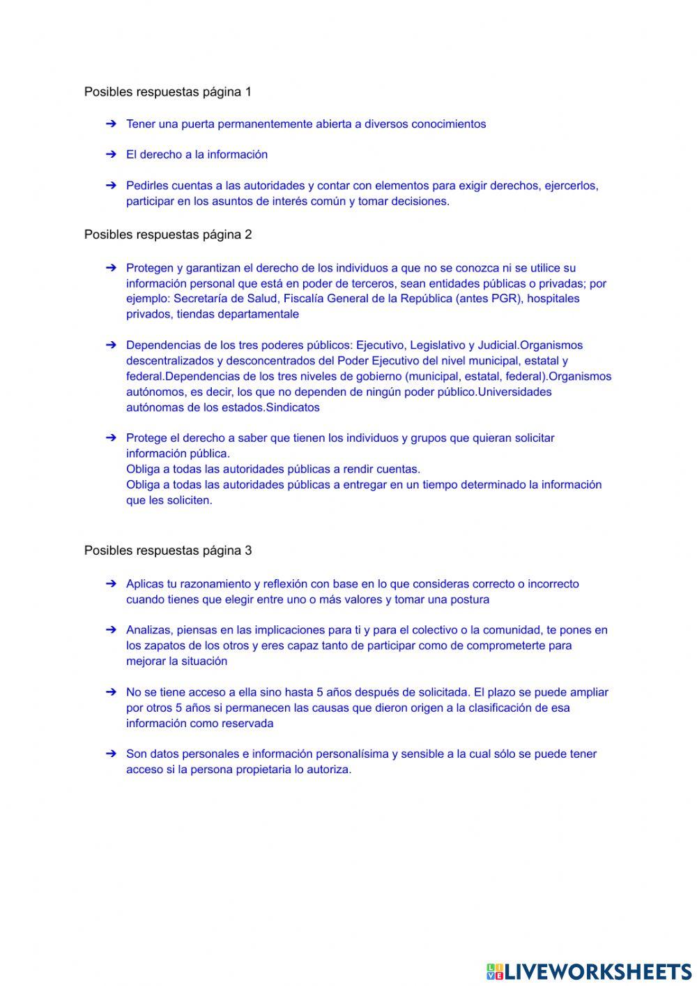 Tu derecho a la información