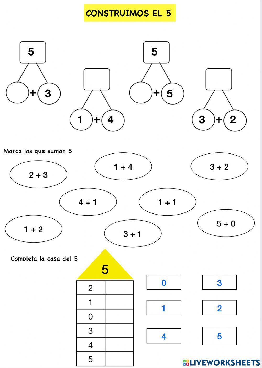 Descomposición del 5