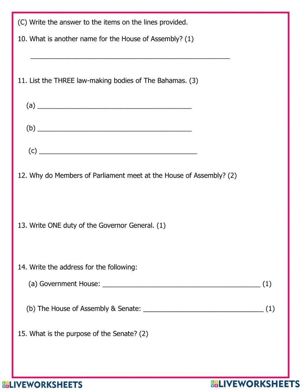 The Bahamas an Independent Country