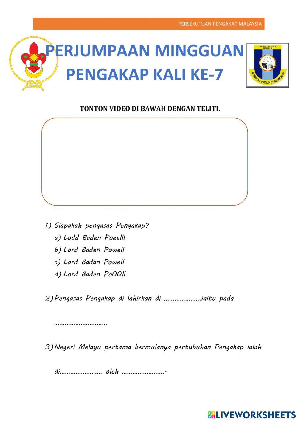 Sejarah pengakap