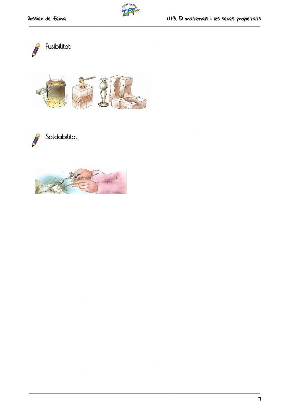 Classificació i propietats dels materials