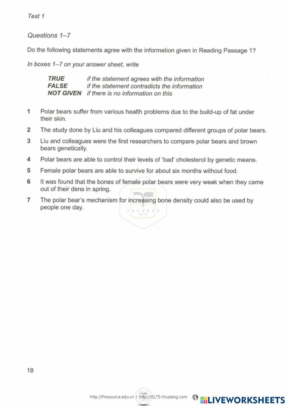 Cambridge Ielts 16- Test 1- Reading 1