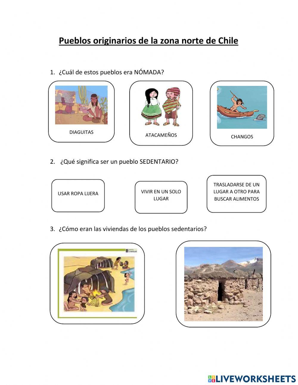 Pueblos originarios del norte de Chile