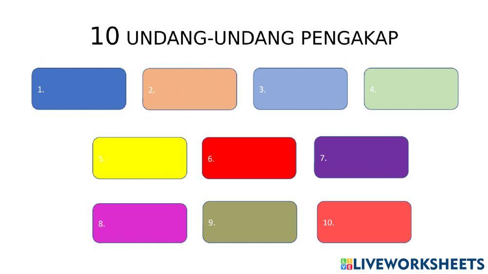 10 undang-undang pengakap