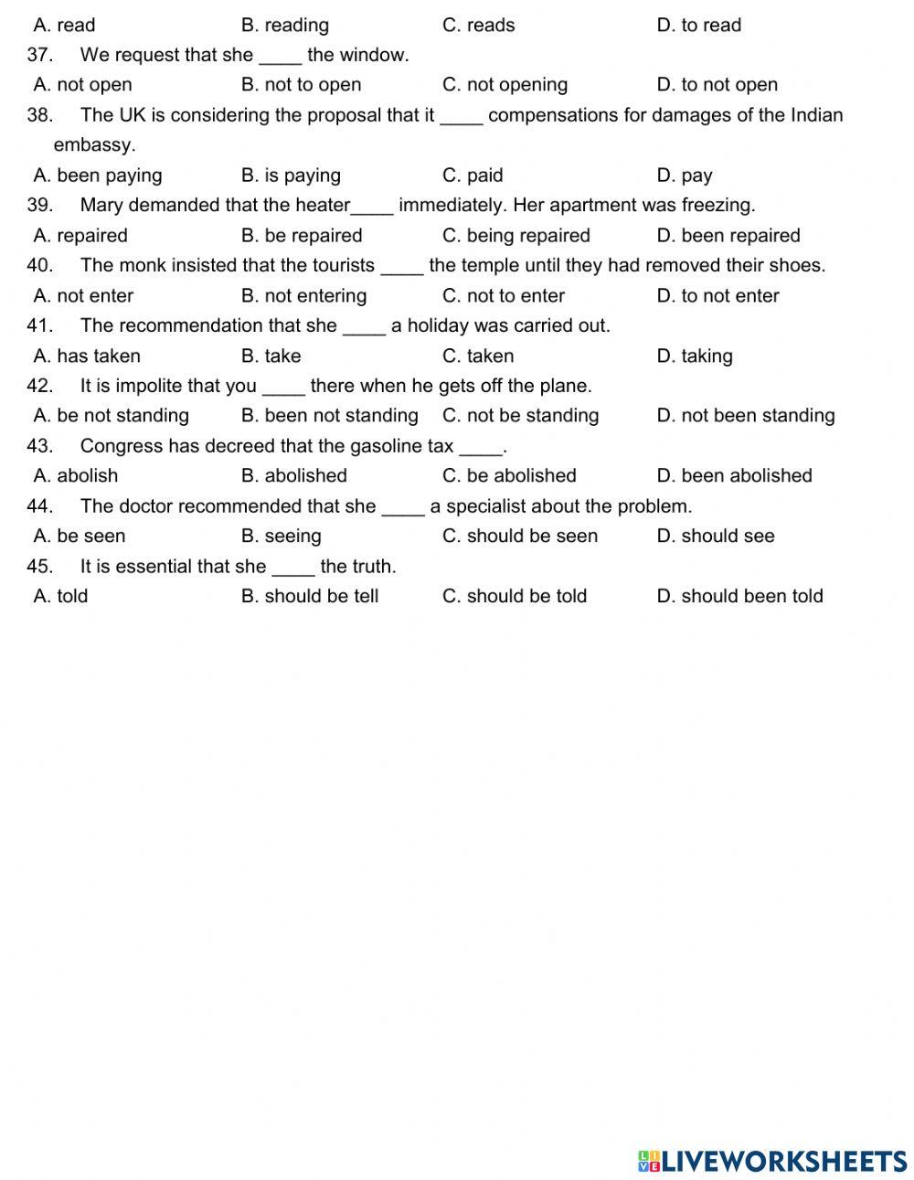 Unit 2. Urbanisation