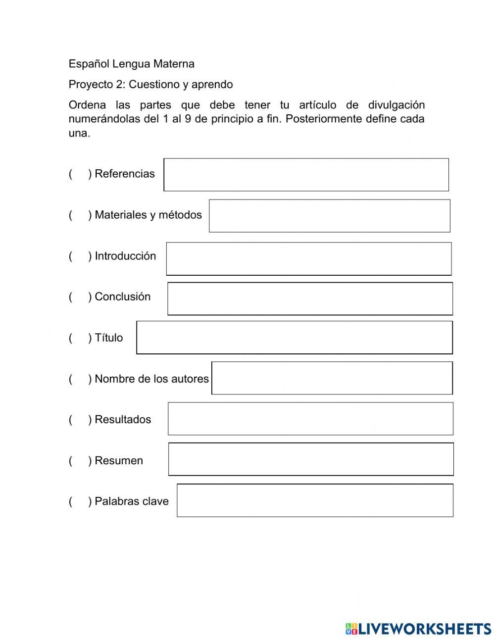 Artículo de divulgación