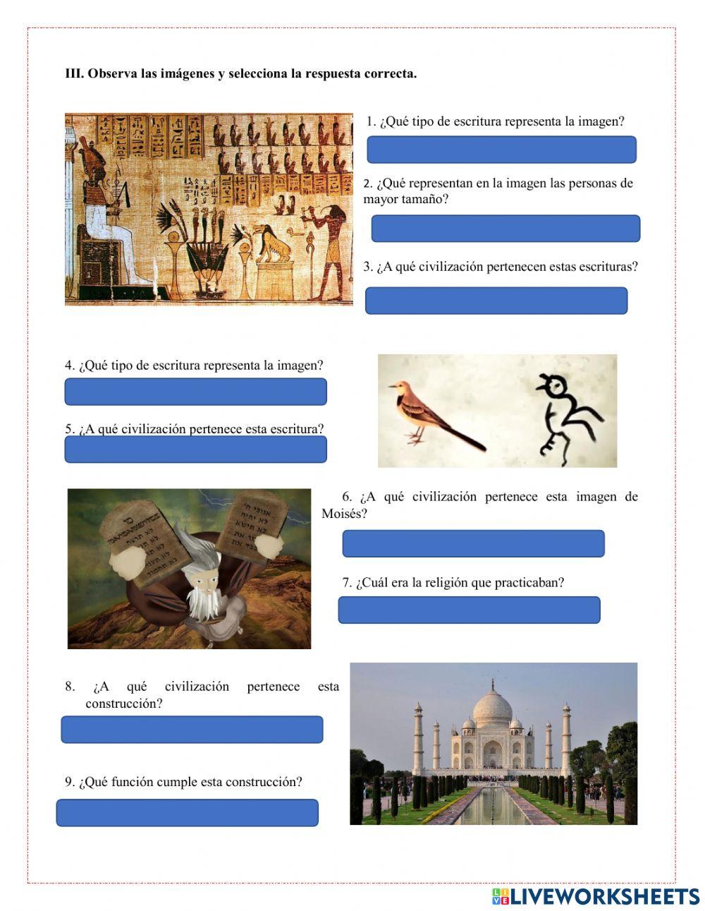 Primeras Civilizaciones